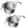 Drain Water Basket Sink Drain Basket Dish Hanging Basket Kitchen Tools Filter Storage Shelf