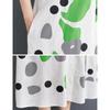 DIMANAF 2025 Plus Size Women Summer Dress Lady Long Dress Printing Style Loose Vintage Maxi Cotton Basic Dress