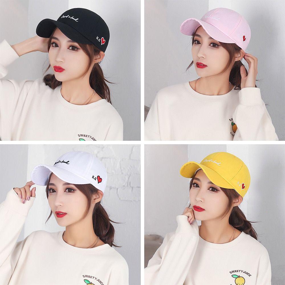 Cotton Baseball Hat Hip Hop Peaked Caps Fashion Sun Visors Hat for Men Women