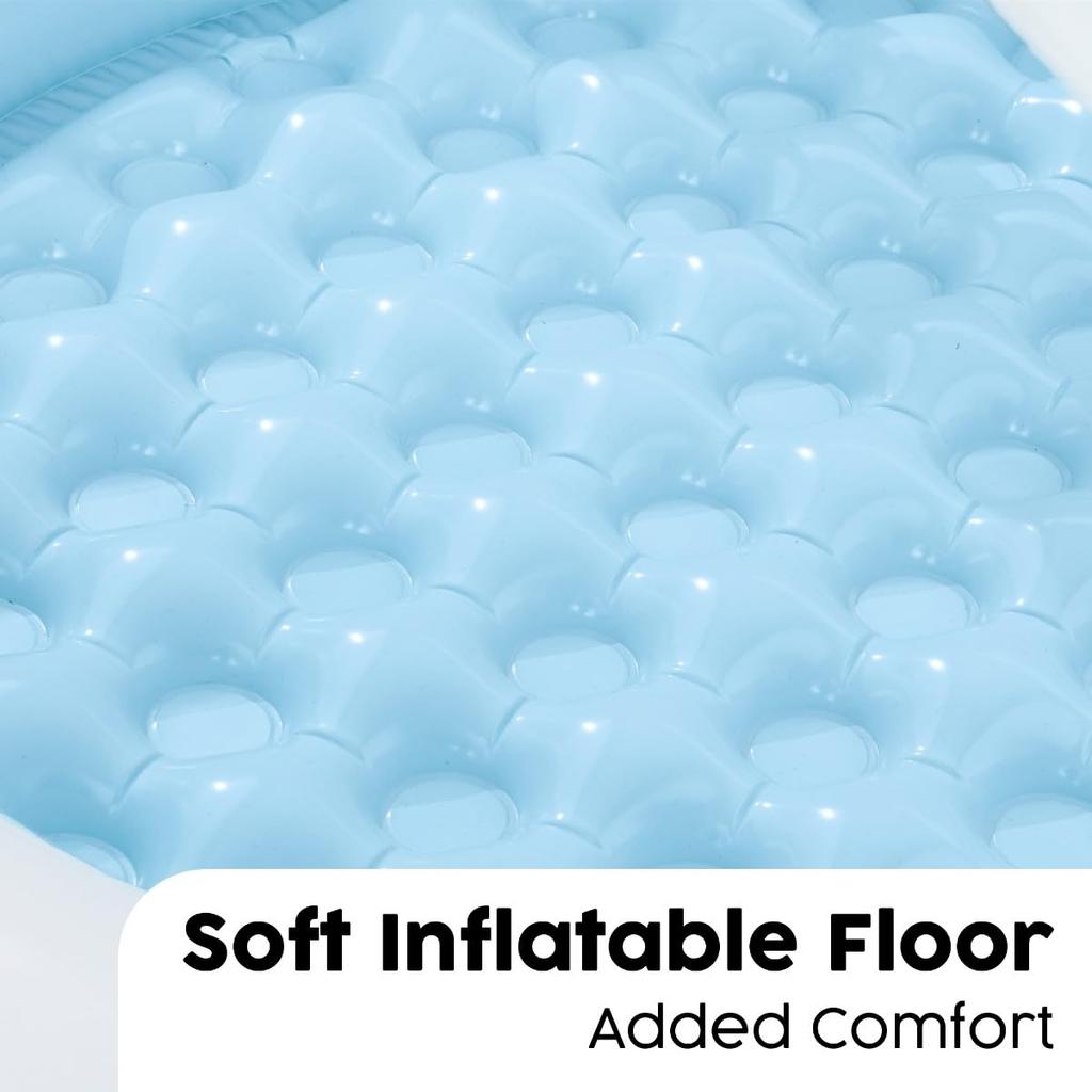 Надувной детский бассейн Bestway «Сладкая лавка» для игр и уличный садовый бассейн с навесом и для малышей, возраст 2+, 84 см