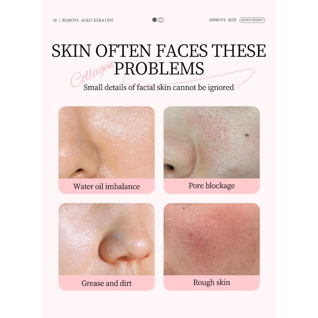 Коллагеновая корейская маска для снятия стресса с кожи человека