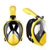Specifically designed for adults, this snorkeling silicone diving mask features an integrated nose guard and is a fully dry diving mask that is