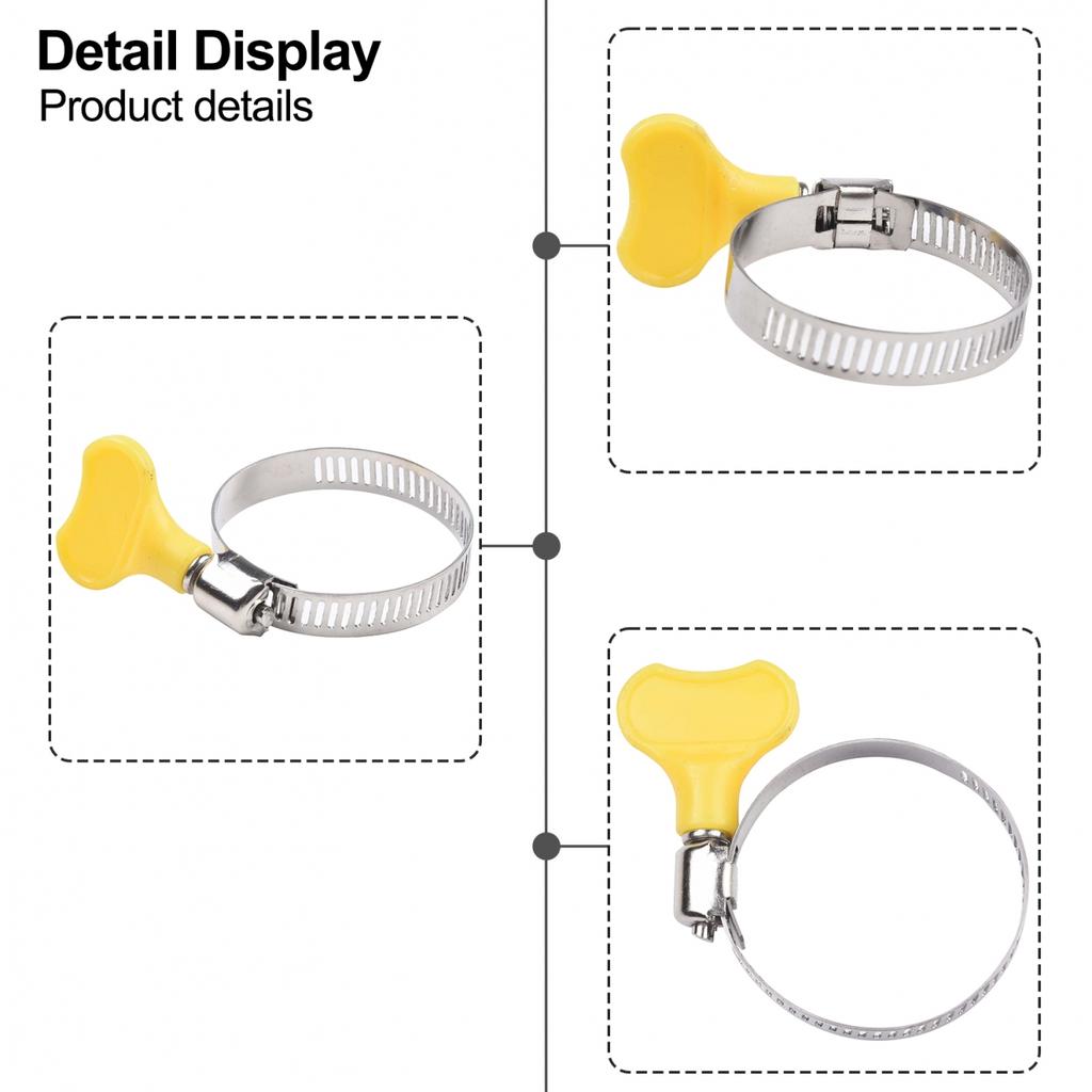 Коррозионностойкий хомут для шланга, хомут для шланга, мощный крутящий момент