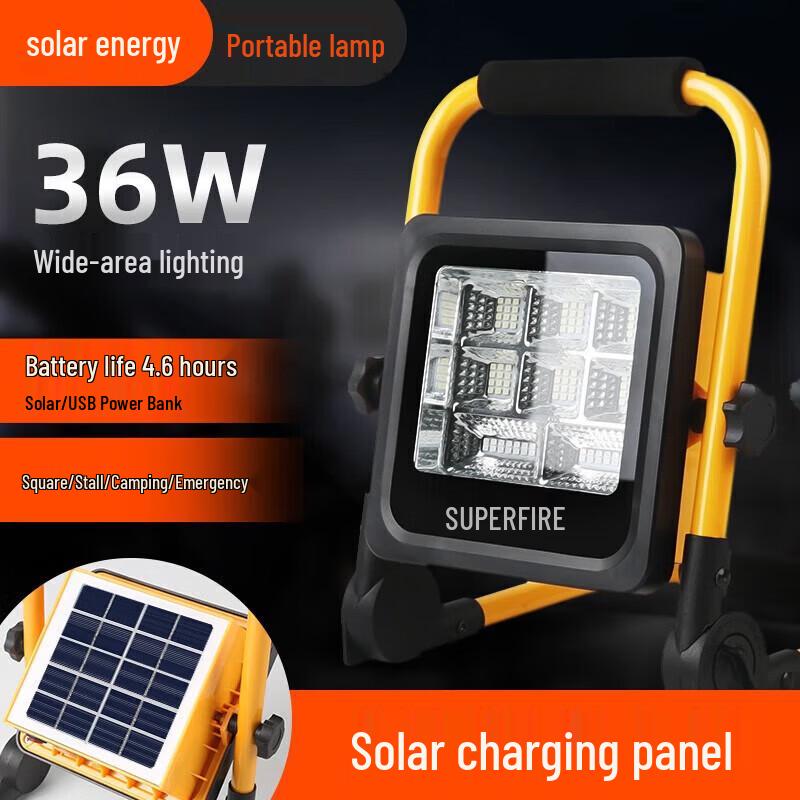 SupFire FS2 Rechargeable LED Camping Floodlight