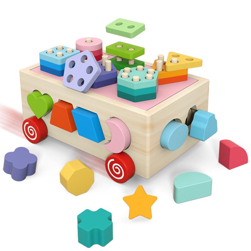 Образовательные блоки CPC Farm Morkov Shape Matching Blocks для детей 1-3 лет