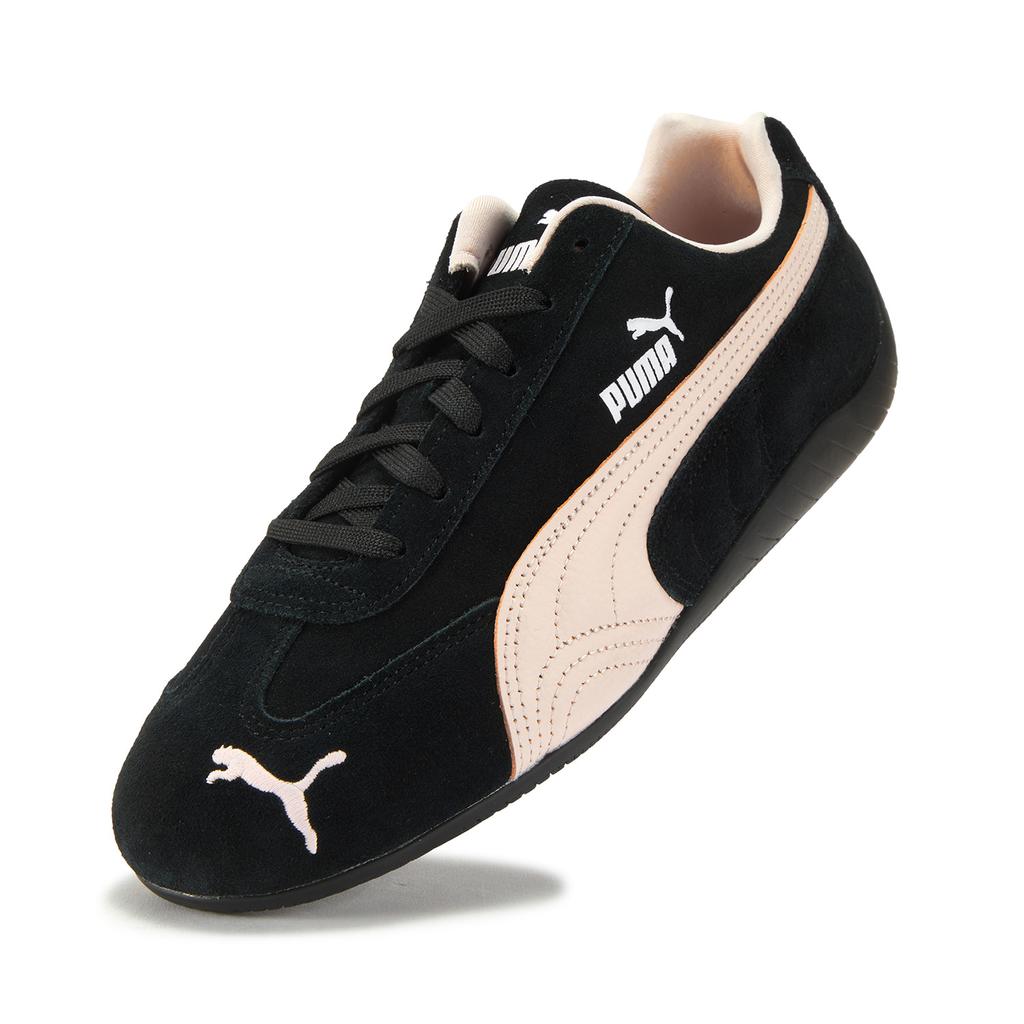 Puma Серия Speedcat Удобная Модная Гоночная Обувь Низкий Верх Повседневная Обувь Унисекс кроссовки Черный Розовый 406329-09
