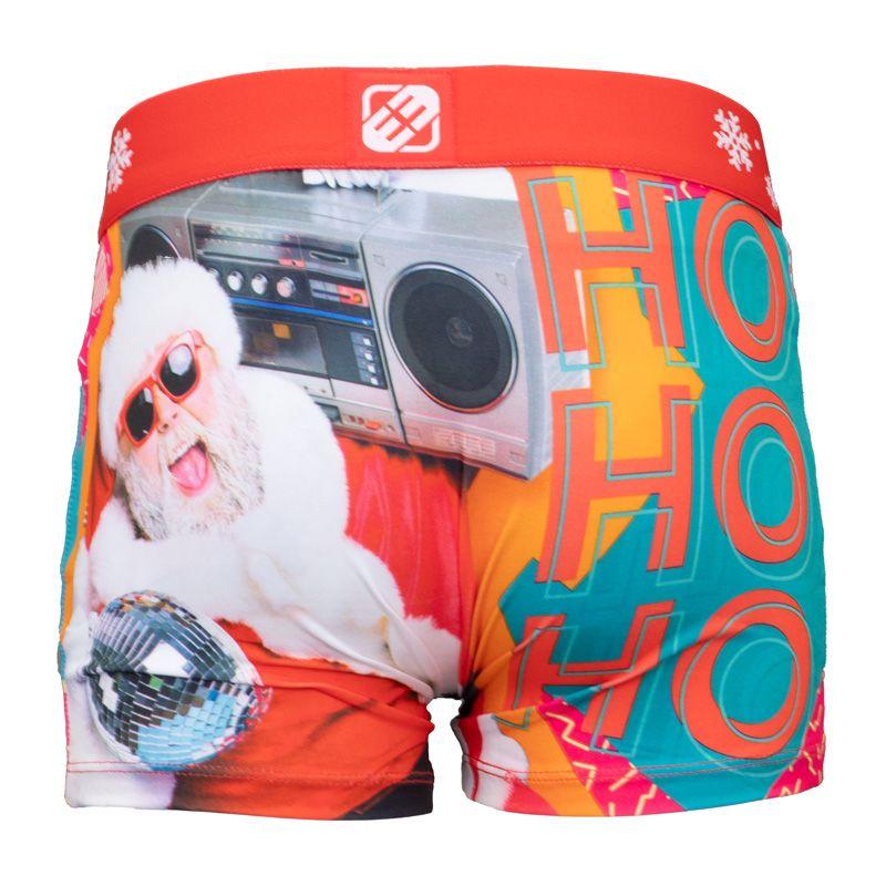 Boxer Microfiber Stretch Printed Santa Claus with Radio Can Box Child FREEGUN