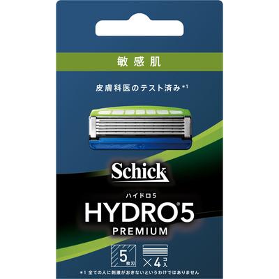 Sic japan sic hydro Hydro 5 Premium Сменные лезвия - для чувствительной кожи - 4 шт. Сменные лезвия для мужчин Бритвы для мужчин При замене лезвия будьте осторожны
