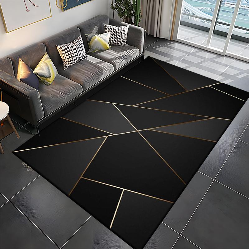 3D Абстрактное Зеркало Геометрическая Иллюзия Большой Ковер Ковер Для Дома Для Гостиной Спальни Дивана Декор Пола Детский Игровой Коврик Подарок
