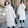 New Style 2025 Winter Thick Down Cotton-padded Coat for Women Long Over Knee Korean Loose Cotton-padded Coat