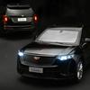 НОВИНКА 1:24 Cadillac XT6 Внедорожник Литой Модель Автомобиля Игрушка Металлическое Литье Под Давлением Оттяжная Машинка Со Звуком и Светом Игрушки для Коллекционирования Транспортное Средство