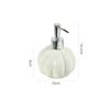 Pumpkin Shape Liquid Soap Dispenser Ceramic Pump Bottle Minimalism Foam Dispenser  Kitchen
