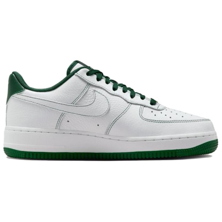 Nike Air Force 1 07 Low Мини-Драгоценный Камень Пак - Gorge Green Женские Кроссовки Белый Металлик-Золотой IB6543-102