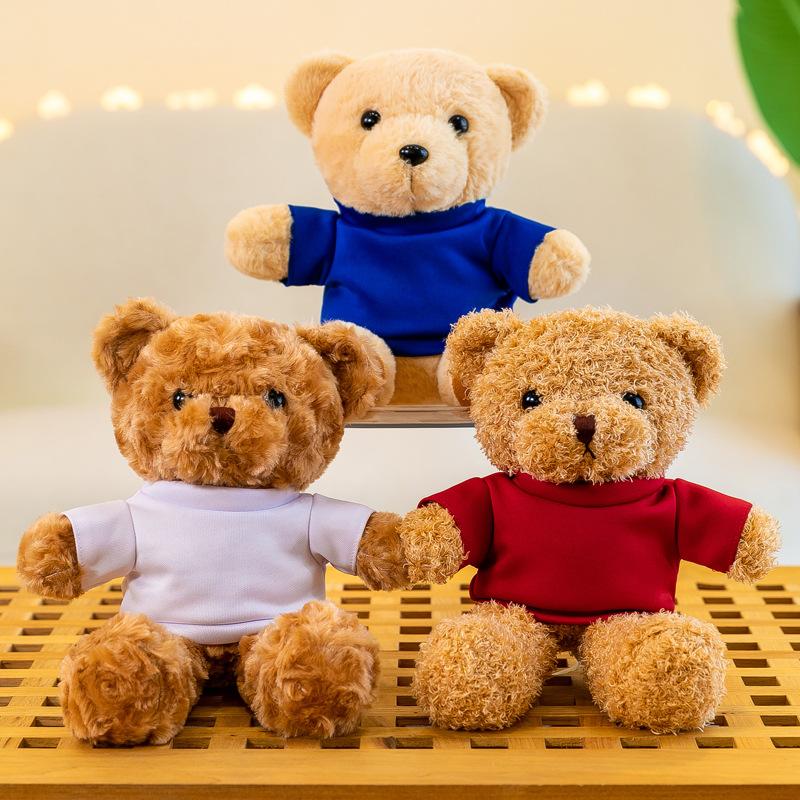 Новая толстовка Мишка Тедди Тряпичная кукла Детская одежда с принтом имени Мишка Плюшевая игрушка
