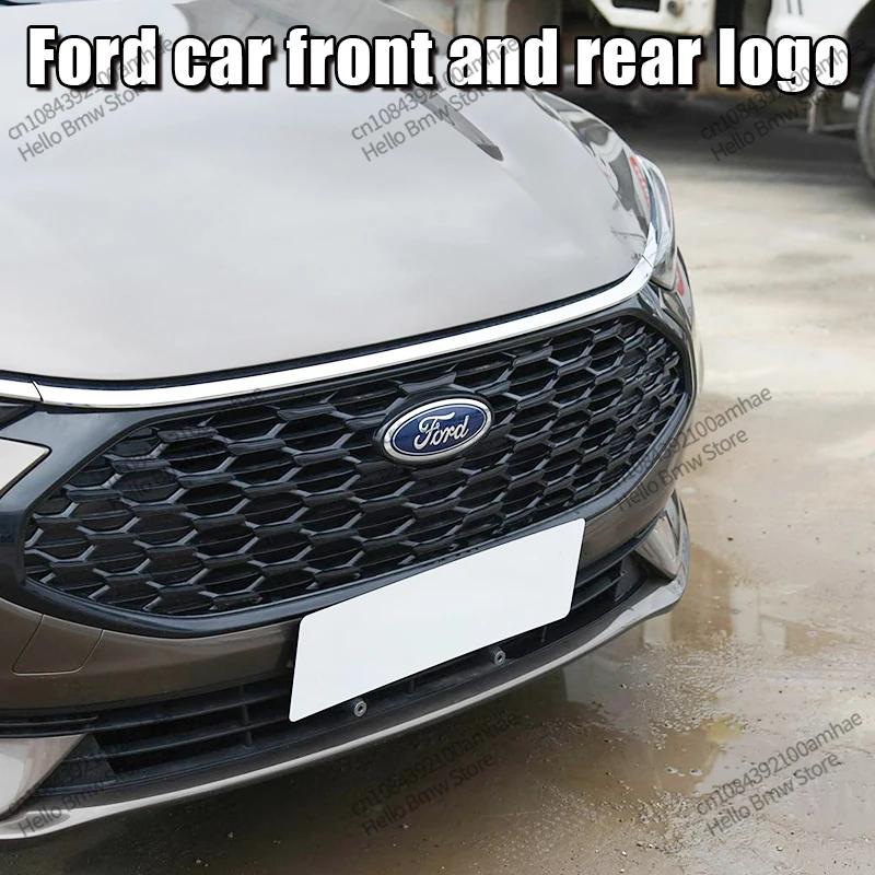 Автомобильная наклейка Ford 14,7 см Наклейка с логотипом на переднюю решетку Наклейка с логотипом с застрявшей ногой Для Fute Focus mk2 mk3 Fiesta mk7 Ranger Mondeo