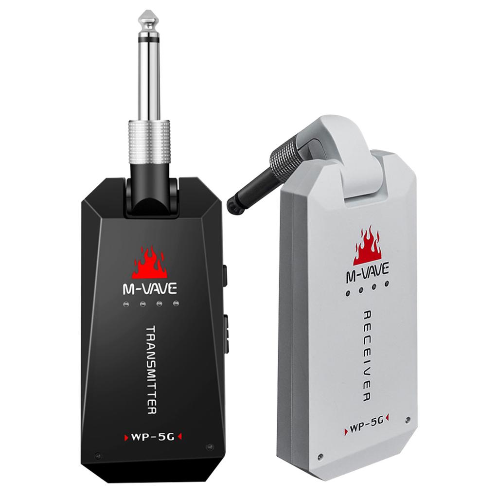 WP-5G Беспроводная гитарная система/5,8G/Перезаряжаемый аудиопередатчик-приемник/Кабель Type C /для аксессуара гитарного усилителя