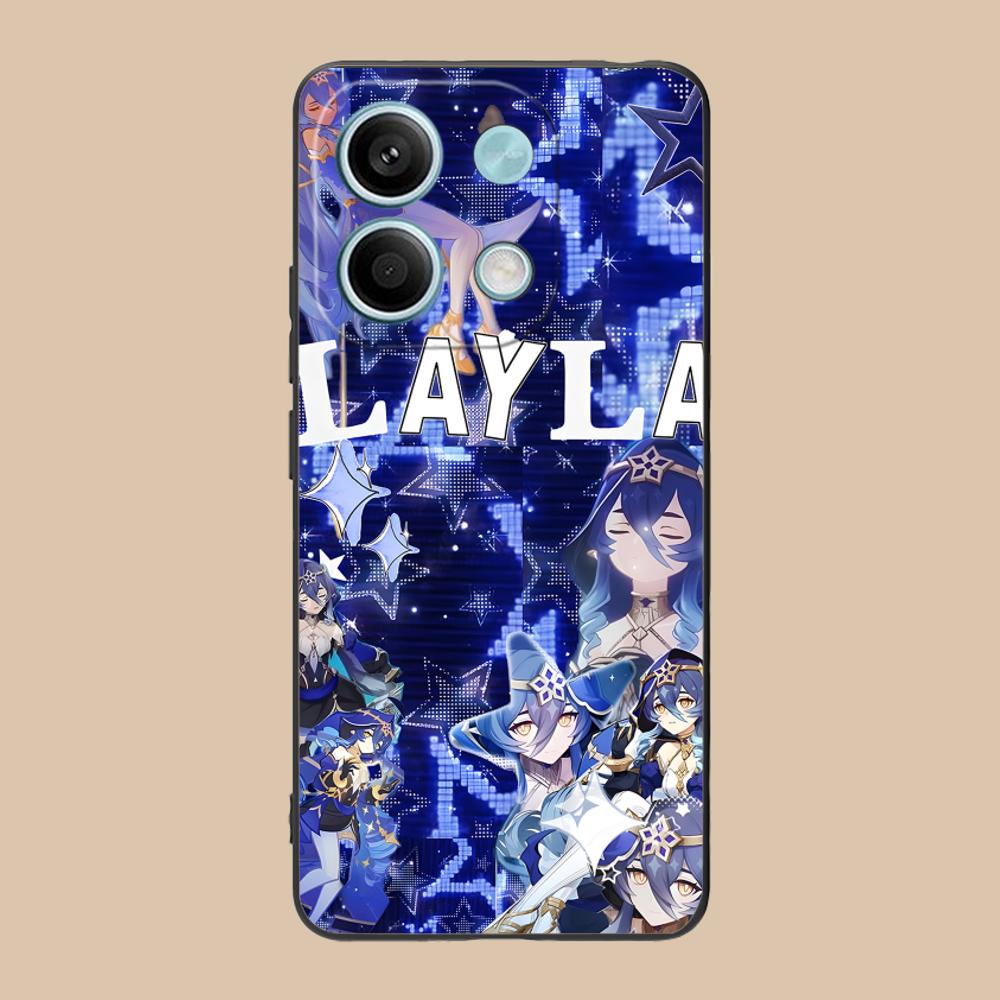 Игровой чехол для телефона GI Layla для POCO M7 M6 M5 M4 M3 X7 X6 X5 X4 X3 Pro GT 5G Цветной печатный чехол Роскошный чехол Красивый