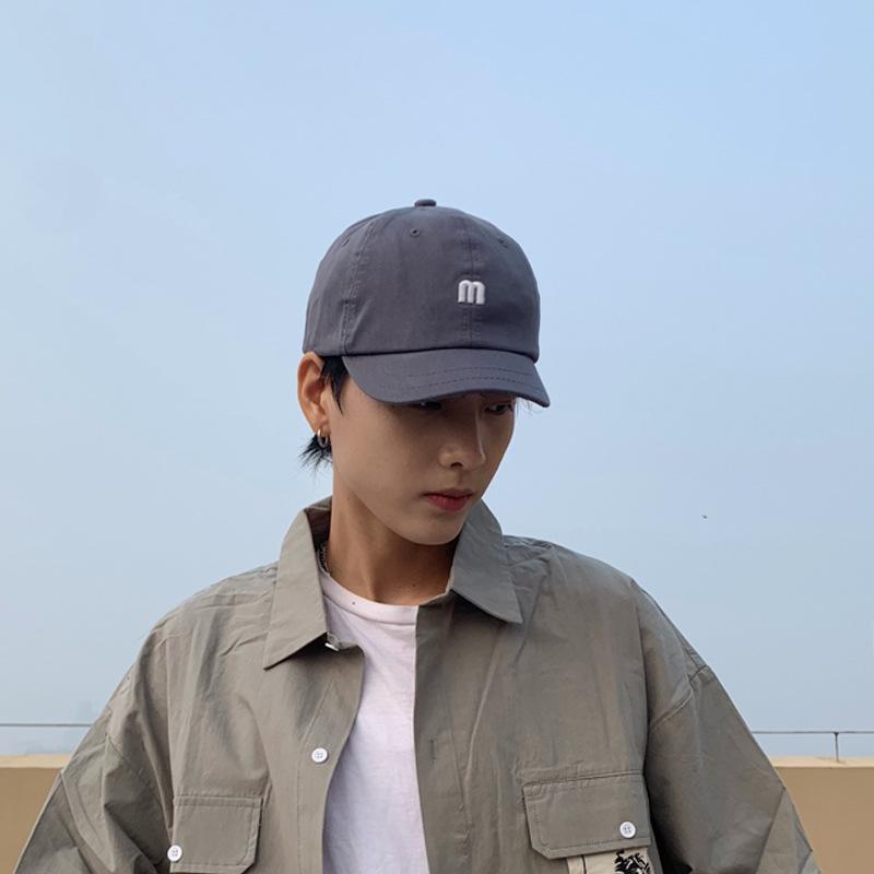 Short Brim Baseball Hat Men'S And Women'S Visor Couple Soft Top Hat Small Edge Baseball Cap Equestrian Cap Cap