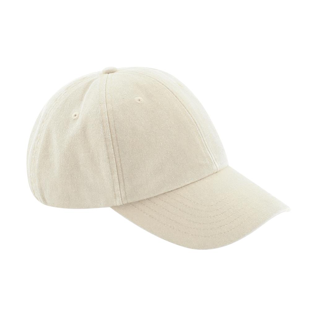Beechfield Unisex Low Profile Vintage Denim-Look Cap
