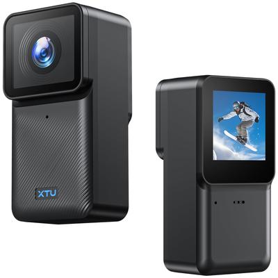 XTU mini1 Action 5K Vlog Суперпрочный Ночной Водонепроницаемый для Изображения Портрет Видеорегистратор 1350 мАч 5G Японская Инструкция и Обширные Аксессуары Камера,