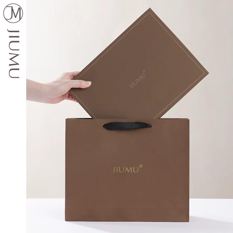 JIUMU Мужской зимний шарф из чистой шерсти