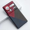 Чехол для Nubia Z80 Ultra Роскошный ПУ Кожа Матовый Плотный Защитный Задний Чехол-Крышка Для Телефона ZTE Nubia Z80 Z70S Ultra