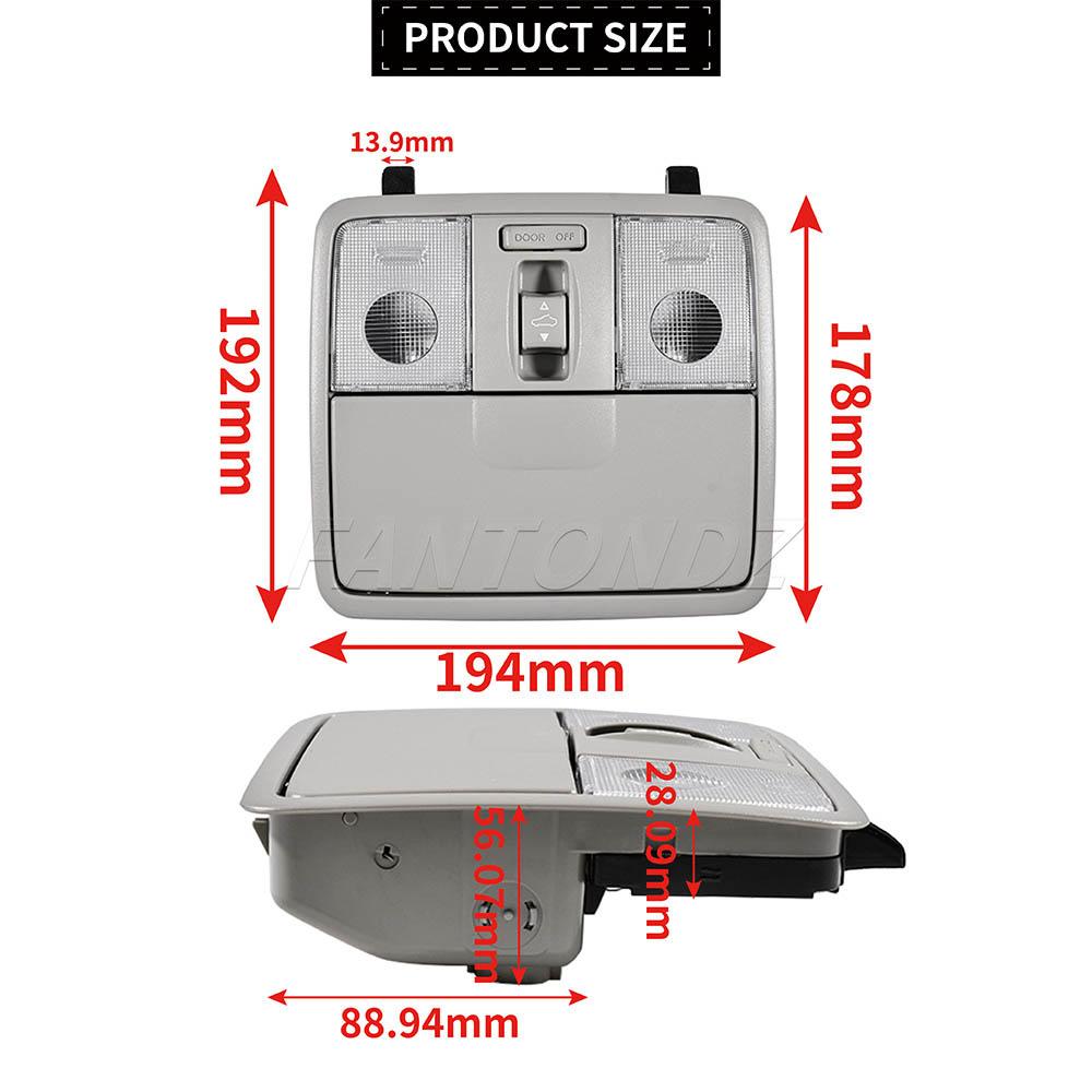 Over Head Roof Lamp Sunroof For Kia Forte Cerato Koup 2008-2010 928001M0008O Ceiling Light Reading Light Sunroof Switch