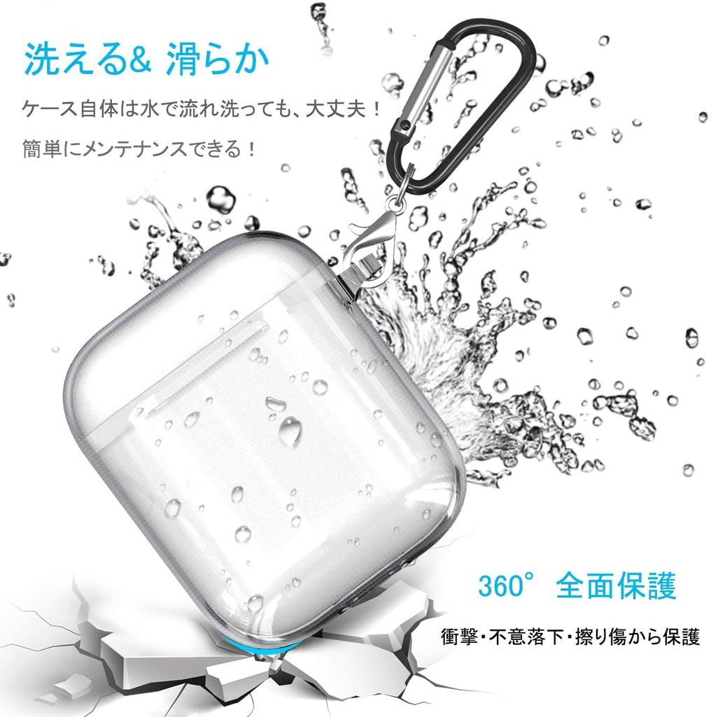 Enhanced ELYBYYLE for AirPods Case Dust TPU Material AirPods Case Wireless Charging Lightweight Scratch Proof Slim Shockproof Waterproof Dustproof