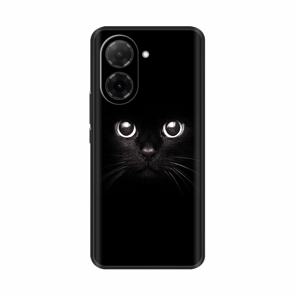 Для Poco C71 Чехол Xiaomi Poco C71 Обложка Fundas Coque Мягкий Черный Силикон Защита Камеры Бампер Телефона Оболочка Poco C71 Корпус