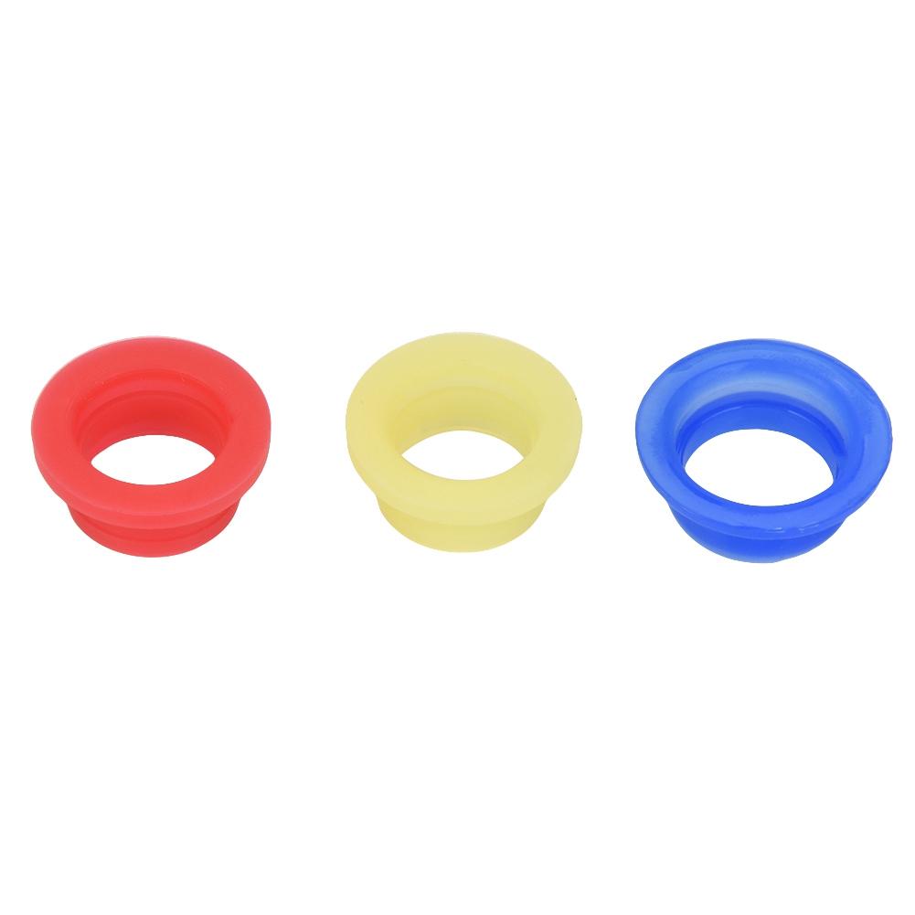 3pcs Engine Exhaust Pipe Tubing Joint Adapter Silicone Gasket for HSP 1 8 RC Nitro Car