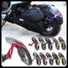 Заднее крыло для мотоцикла SYM Husky ADV 125 150 200 /ADX 125 /ADXTG 150 /NAGA 155 Удлиненное грязезащитное крыло с кронштейном из алюминиевого сплава