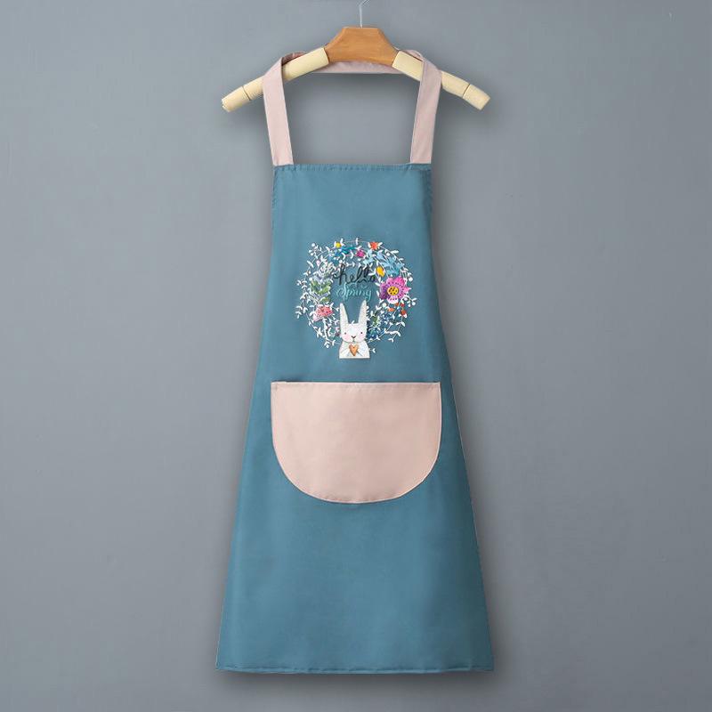 Водонепроницаемый и маслостойкий ПВХ фартук с логотипом и поясным ремнем для кухни и общественного питания