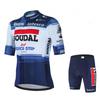 Soudal Quick Step Велосипедная Одежда Дорожный Велосипед Одежда для Гонки Быстросохнущий Мужской Велосипедный Комплект Джерси Ropa Ciclismo Maillot Hombre
