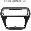 Car Radio MP5 Player Panel Fascia 9 Inch for 2015 FORD ESCORT 2Din Stereo Player Install Surround Panel Dash Kit GPS Frame
