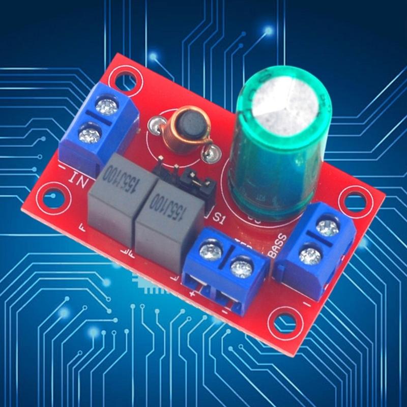 2-полосный кроссоверный делитель частоты для Hi-Fi акустики. Точная регулировка басов и высоких частот для улучшения качества звука.