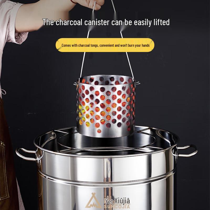 Suncojia SKJ-354 Hanging Charcoal Grill