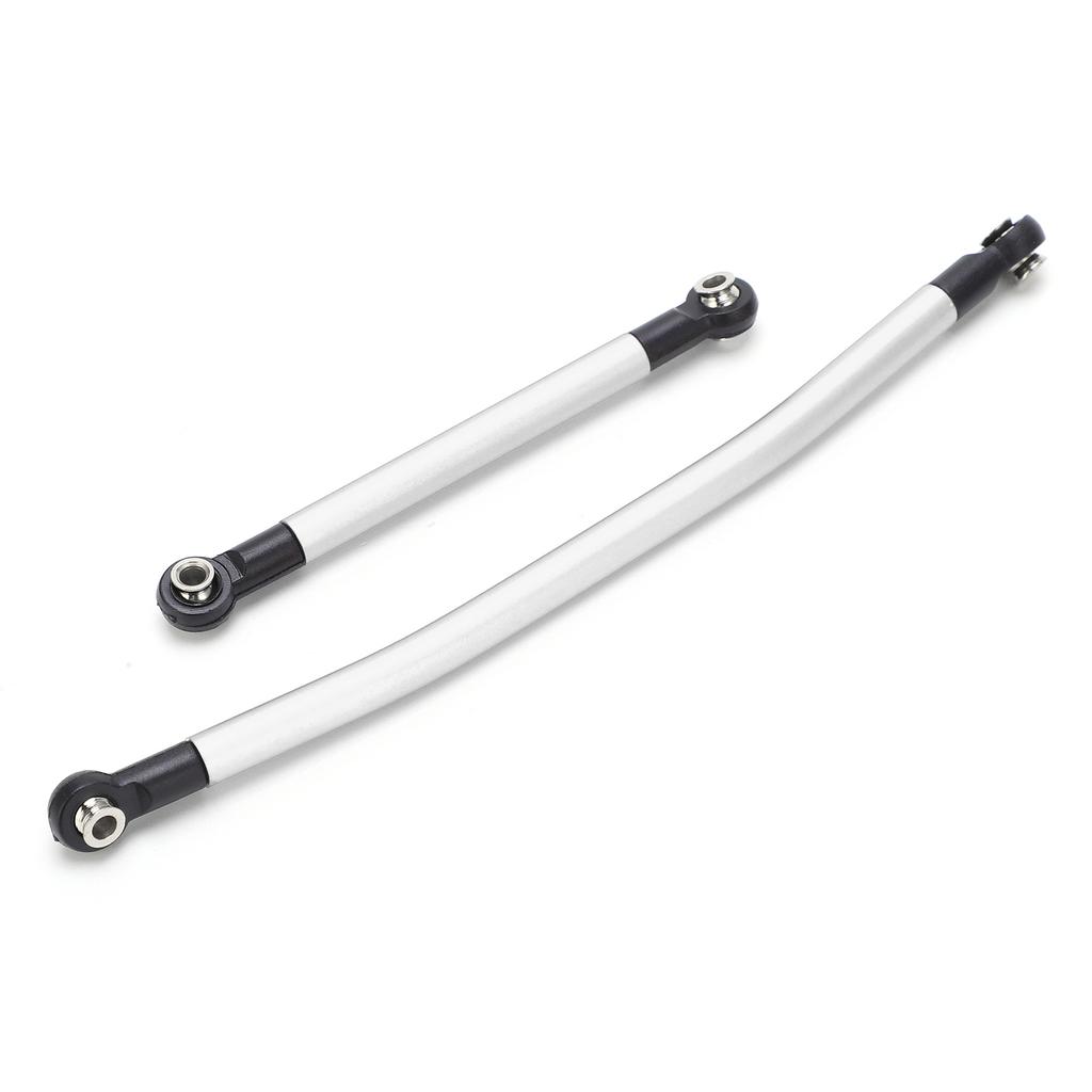 Aluminum Alloy Steering Link Linkage Tie Rod Kit for Axial Scx10 90046 90047 RC CarBlack