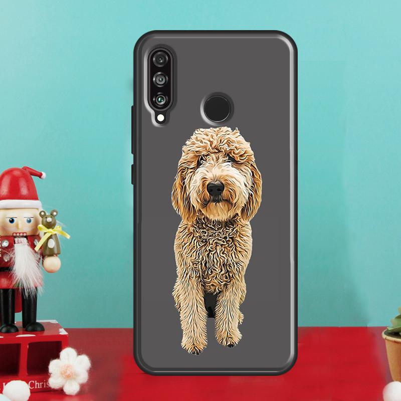 Cartoon Poodle Dog For Huawei Nova 9 10 SE 12i 12s 11i 8i Y90 Y60 Y70 Y72 Y73 Y61 Y91 P60 Pro P30 P40 Lite Case