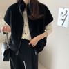 Women's High-end Chic Mink Fur Vest Zipper Fur Fur Short Jacket Outside