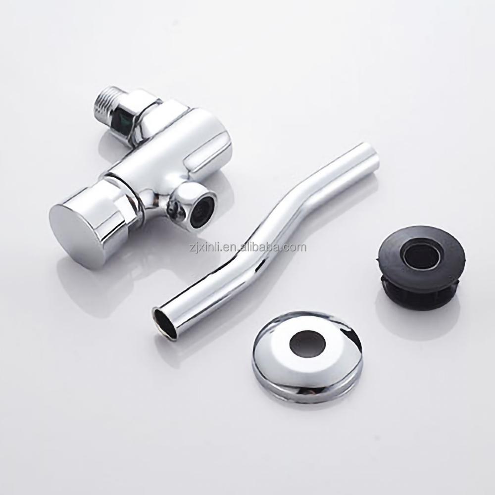 X10010ABSCR Wall Mounted Chrome Color of High Quality Brass Material Pressure Urinal Flush Valve