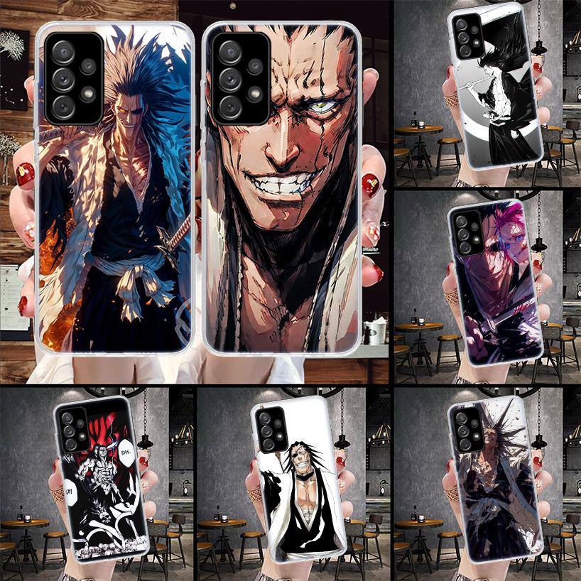 Мягкий чехол для телефона Bleach с Зараки Кенпачи для Samsung Galaxy S22 S23 S24 S25 Edge S26 Ultra S20 FE S21 Plus + Fundas Coque Galaxy S
