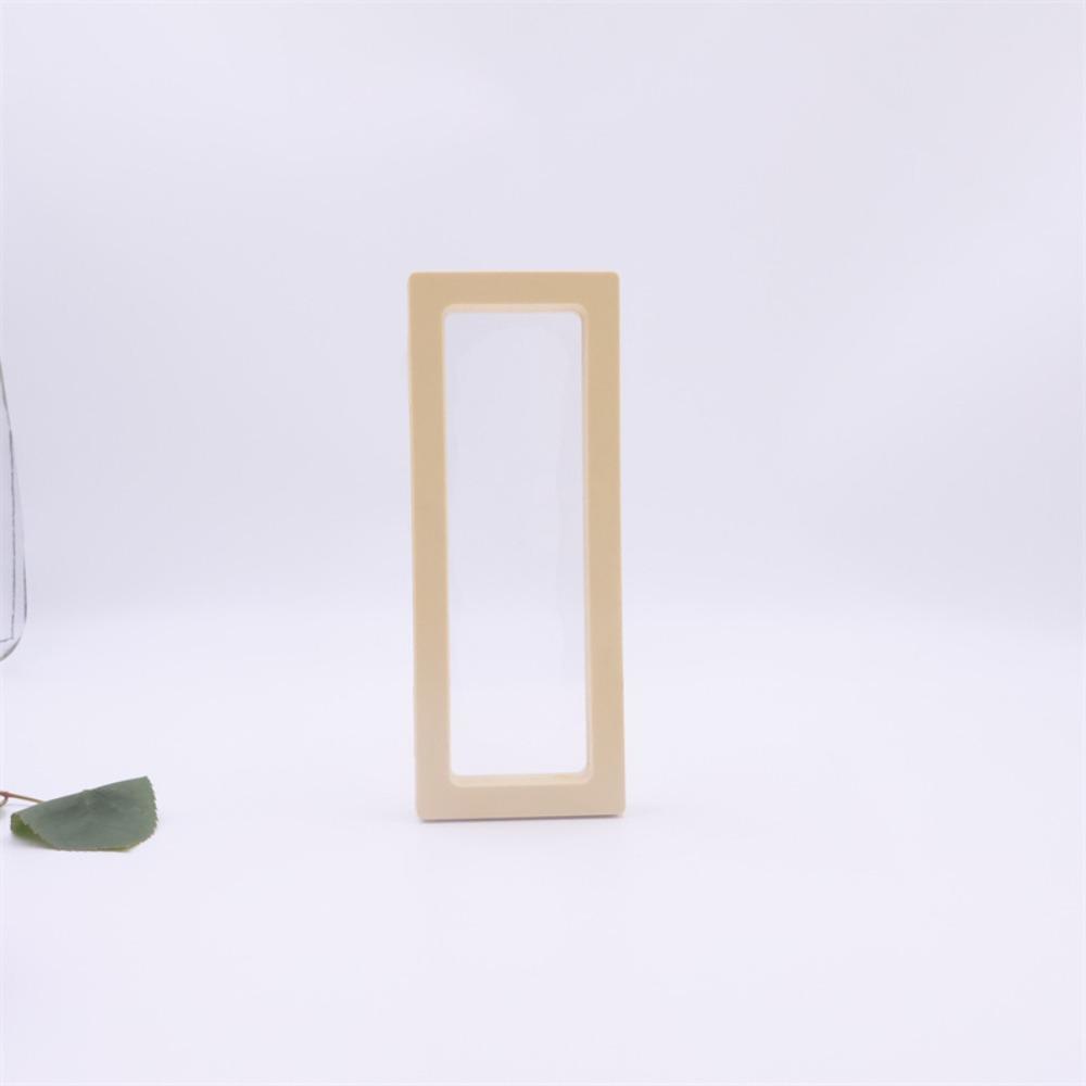 Эластичная коробка для демонстрации ювелирных изделий, цветная рамка, прозрачная коробка с ПЭ-пленкой, демонстрация подарков