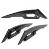 2Pcs Motorcycle Winglets Front Side Spoiler Aerodynamic Wing Set Fixed Wind Wing with Adhesive Decoration Sticker