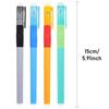 Simple Colored Gel Pen Correct Holding Pen Posture Blue/Black Ink Erasable Pen Smooth Writing Needle Pen Students