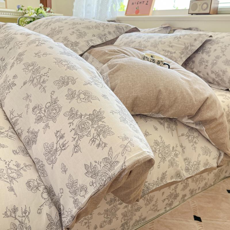 100% Cotton Duvet Cover Set: Bedding Set (1 Duvet Cover 2 Pillowcases), Soft, Wrinkle-Free | Hotel Luxury, Hidden Zipper Design