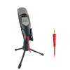 Конденсаторный микрофон 3,5 мм для записи на компьютере, видеоконференций, игр и прямых трансляций