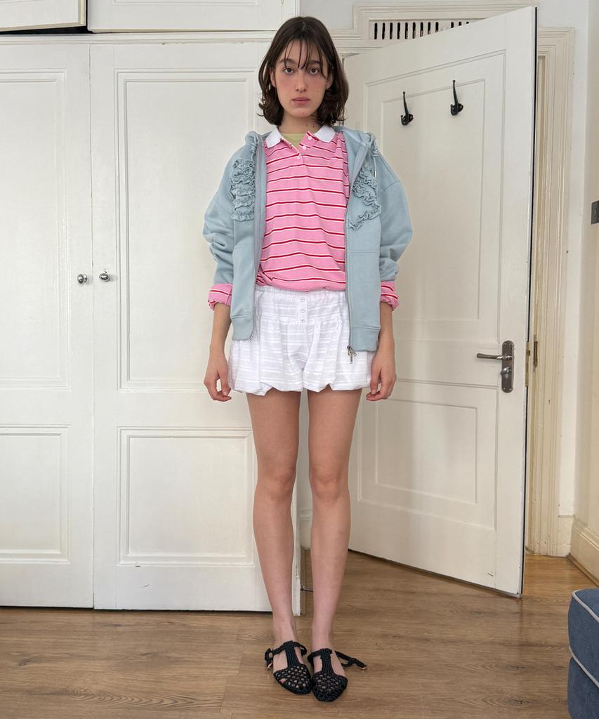 SINOON Stripe Pk Shirt (Pink)