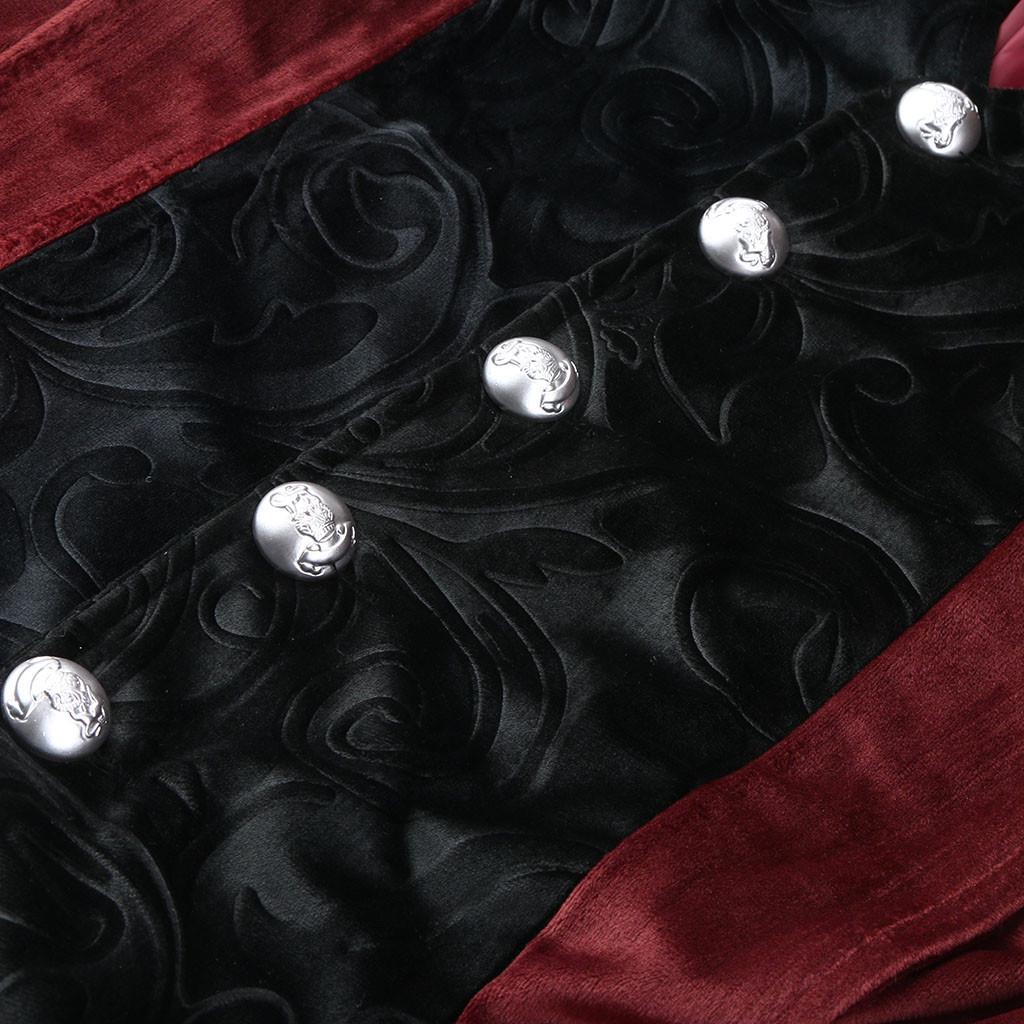 Модная мужская фраковая куртка в стиле стимпанк, униформа, костюм Praty, верхняя одежда, пальто