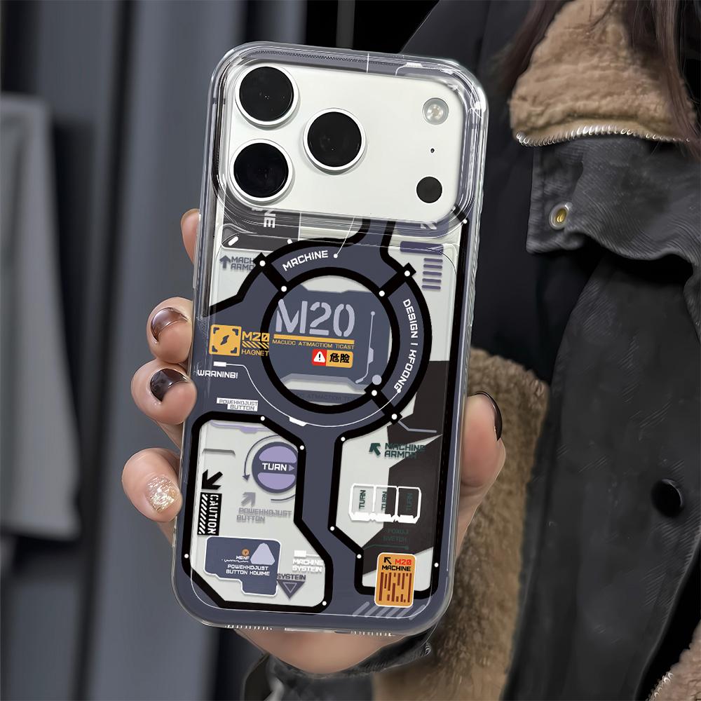 Для iPhone 11 Pro Max Чехол Функциональный Ветровой Печатная плата Защитная Крышка Для iPhone 15 14 17 Plus 13 Air 12 16 Крышка Funda