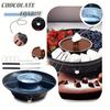 Fondue Pot Set,Electric Chocolate Fondue Kit Melting Chocolate Machine With 2 Dipping Forks